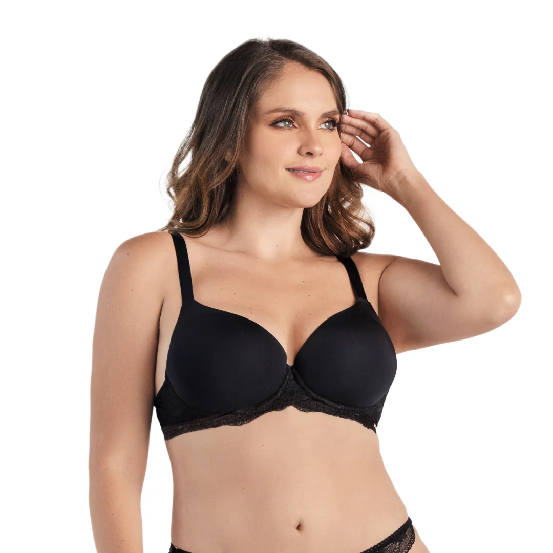 BRASIER REALCE NATURAL CON ENCAJE EN BASE - Image 3