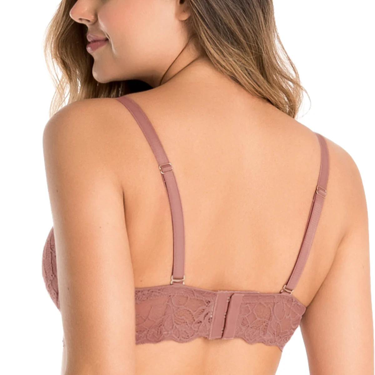 BRASIER REALCE NATURAL CON ENCAJE EN COPA - Image 4