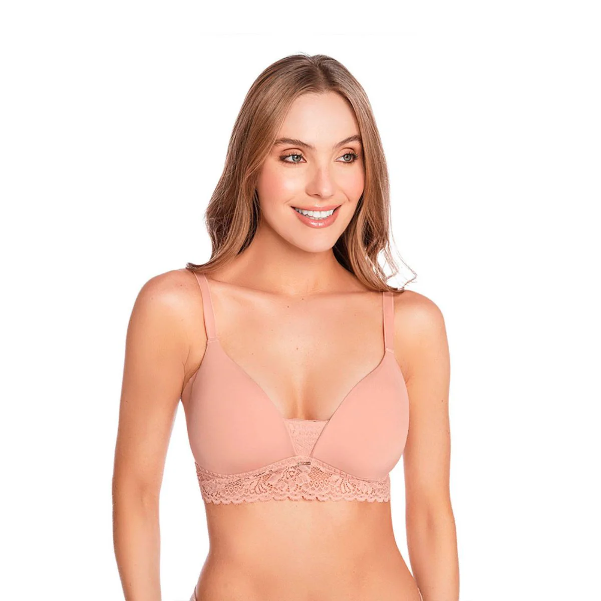 BRASIER TRIANGULAR SIN ARO CON ESPALDA ANCHA - Image 3
