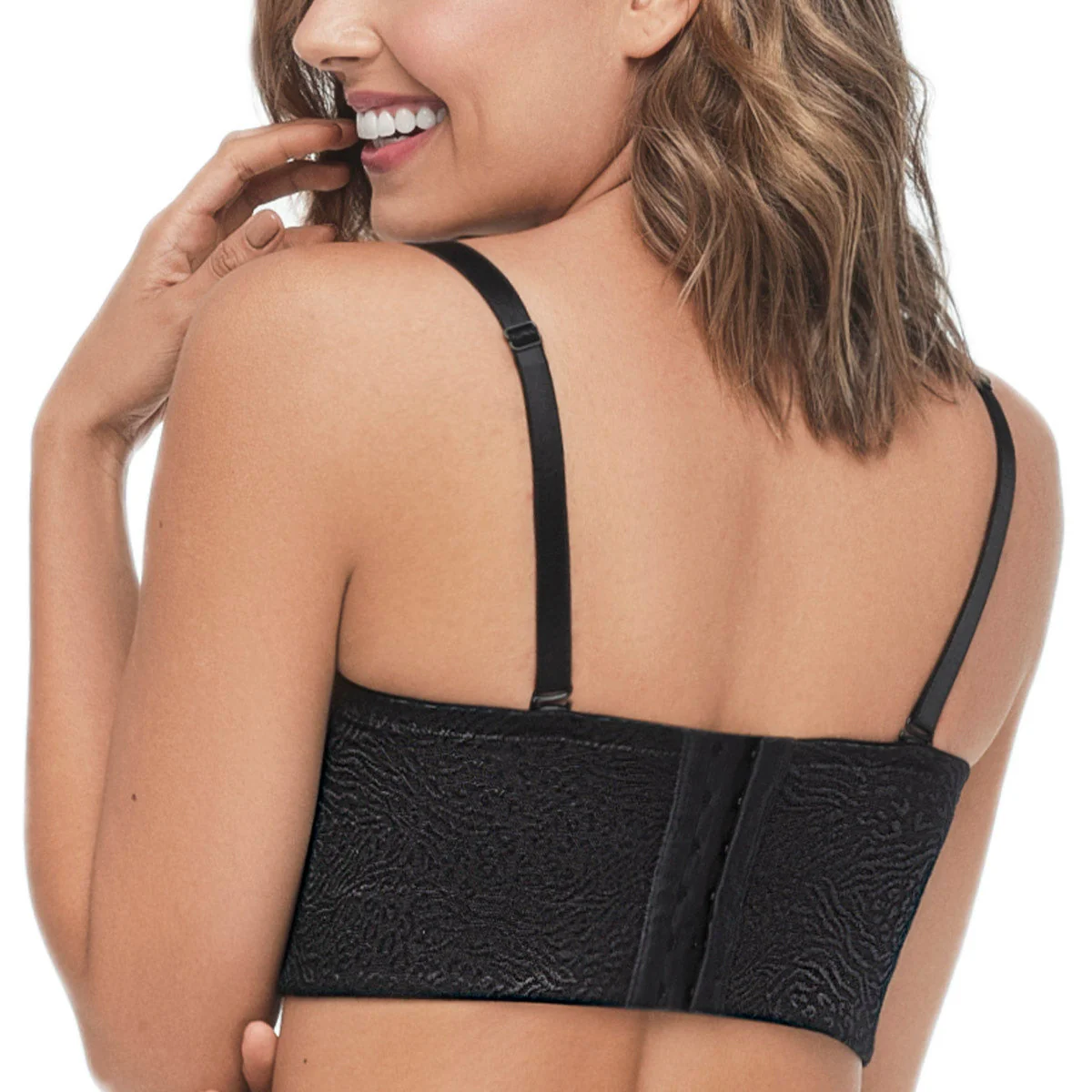 BUSTIER STRAPLESS CON DISEÑO EN ANIMAL PRINT - Image 4