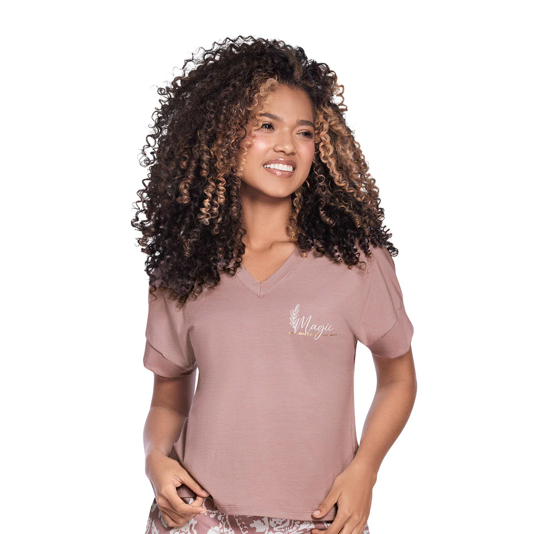 CAMISA DE PIJAMA SILUETA MANGA CORTA - Image 5