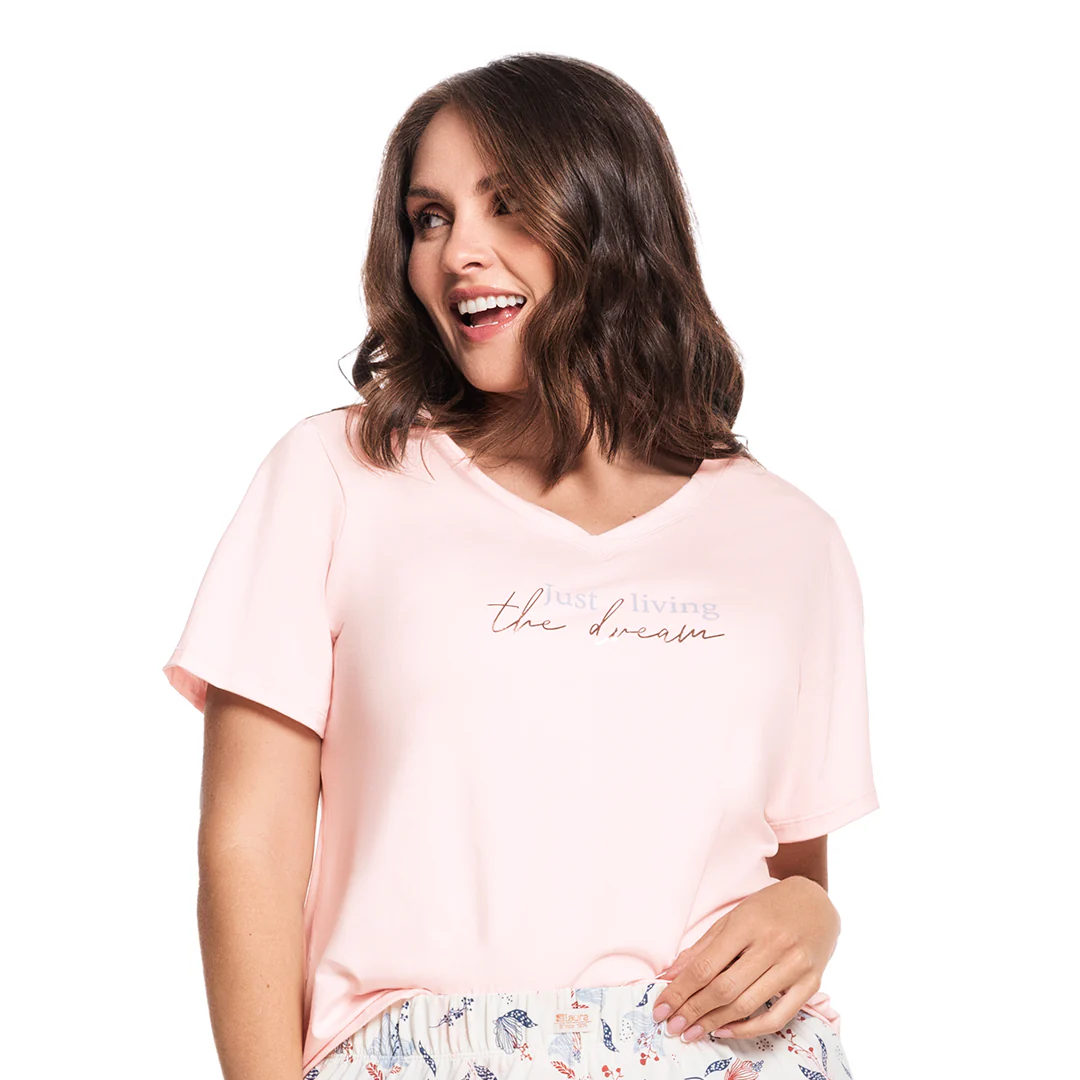 CAMISETA DE PIJAMA DE SILUETA AMPLIA - Image 3