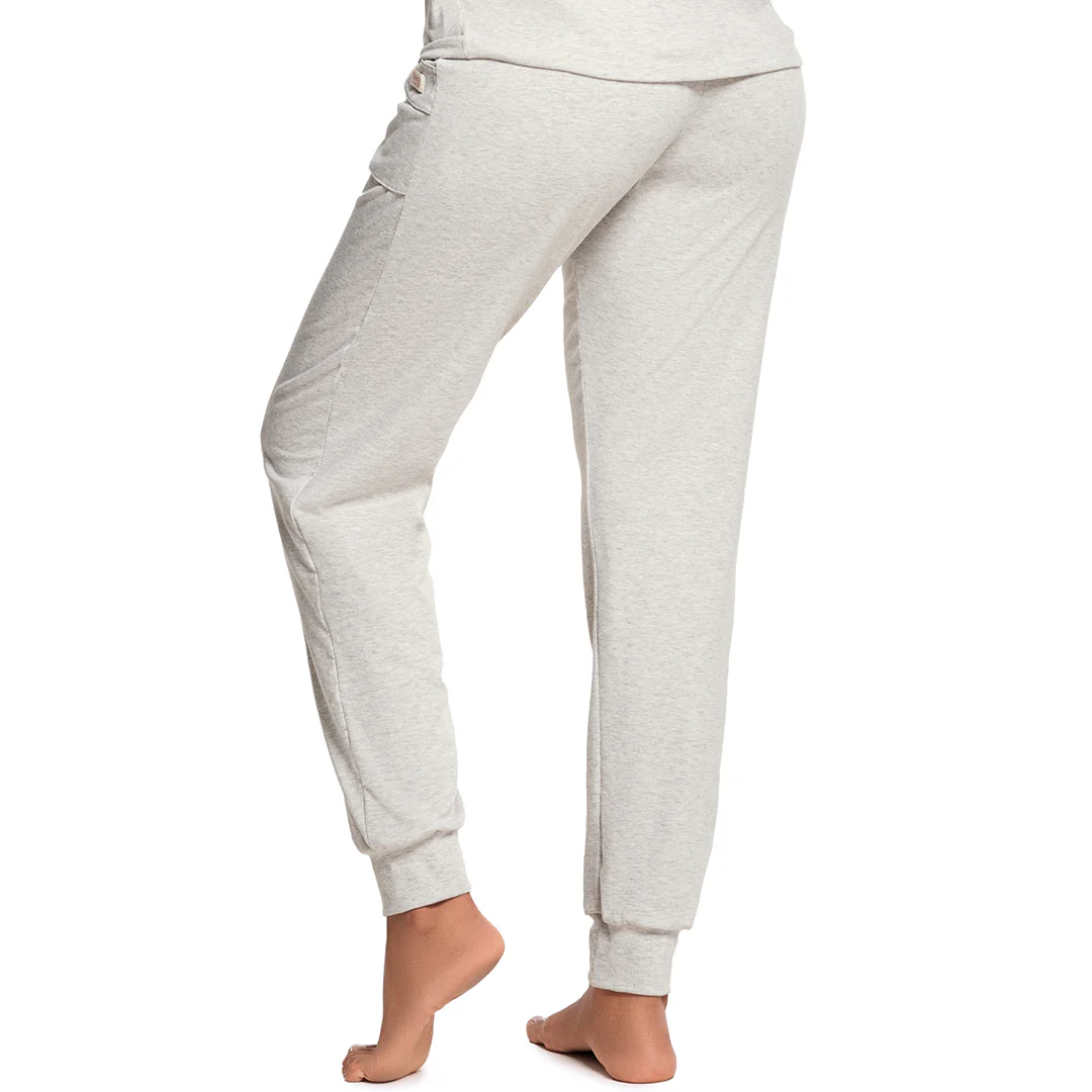 PANTALÓN DE PIJAMA SILUETA TIPO JOGGER - Image 4