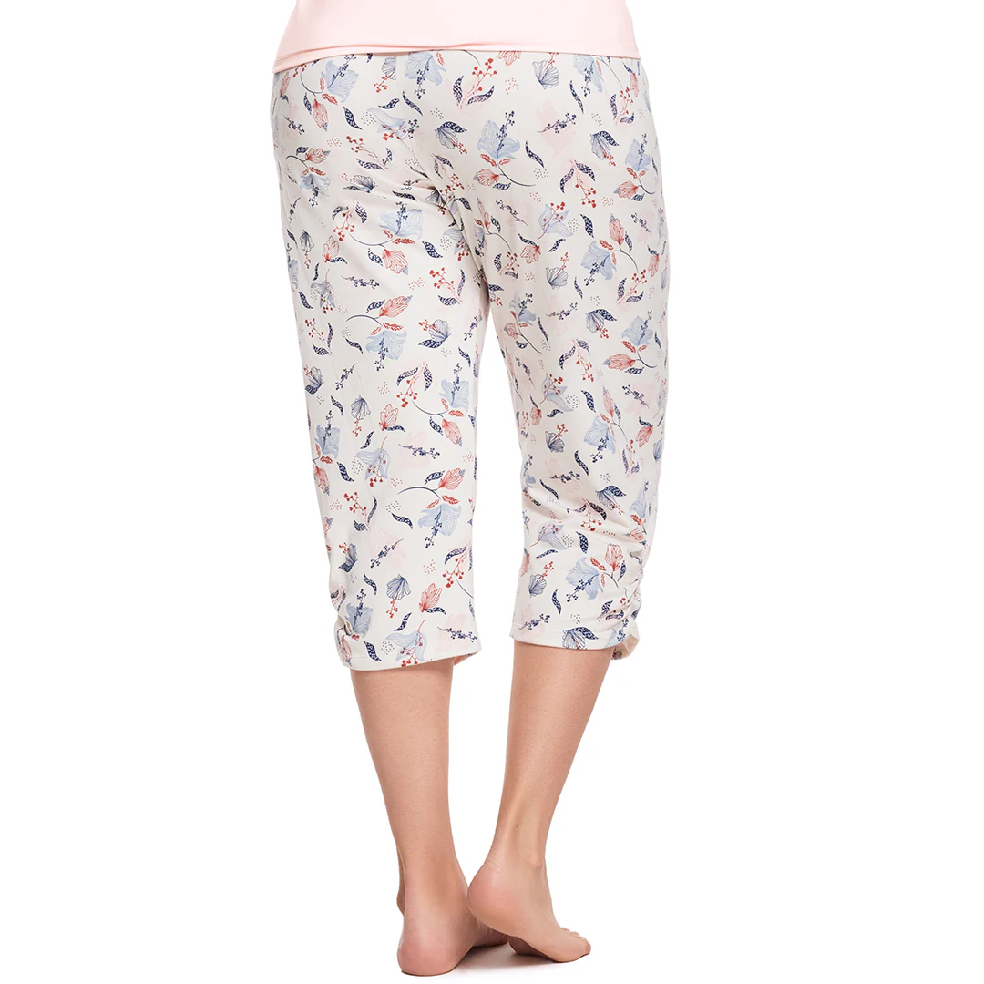PANTALÓN DE PIJAMA TIPO CAPRI - Image 4