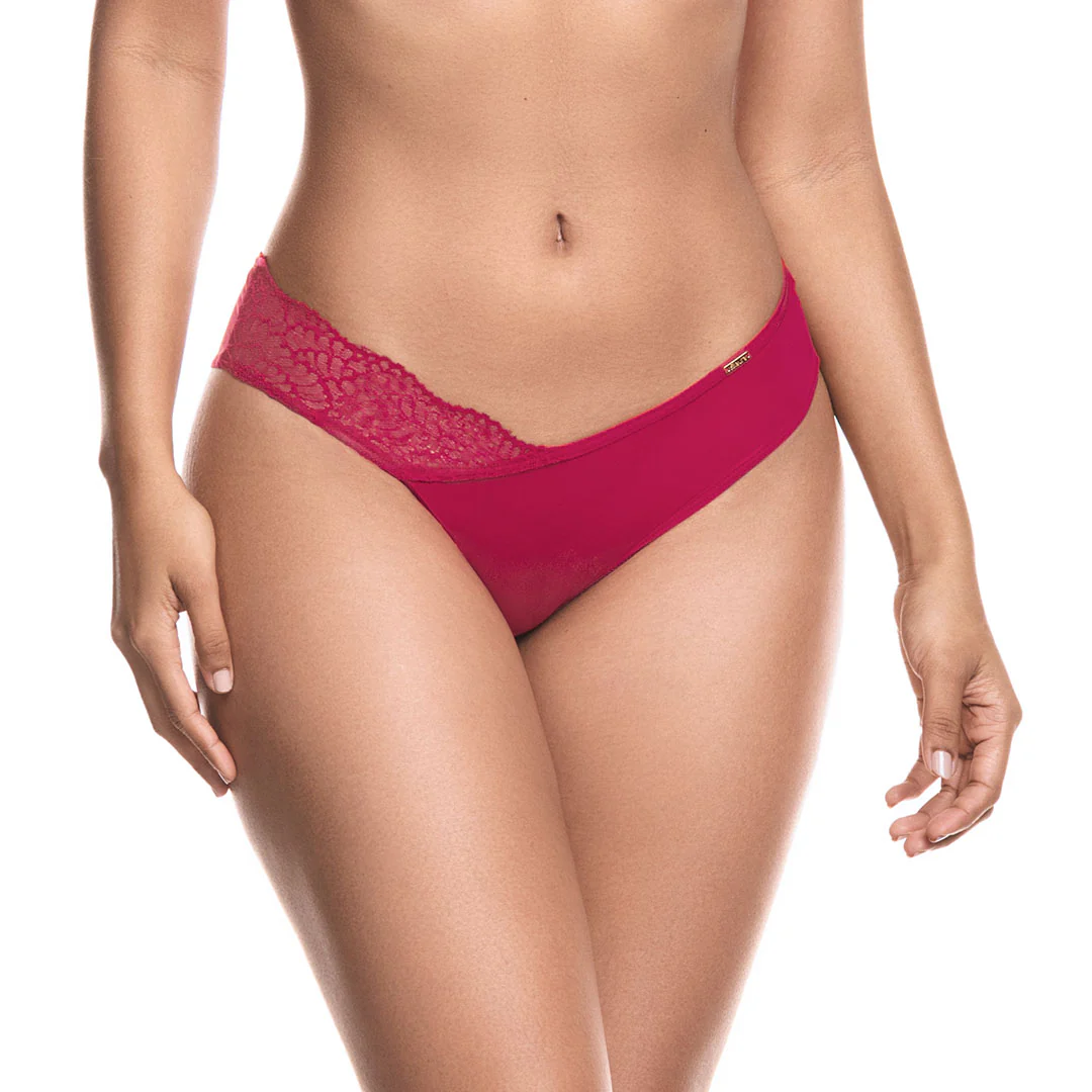 PANTY TIRO MEDIO CON ENCAJE EN COSTADO - Image 3