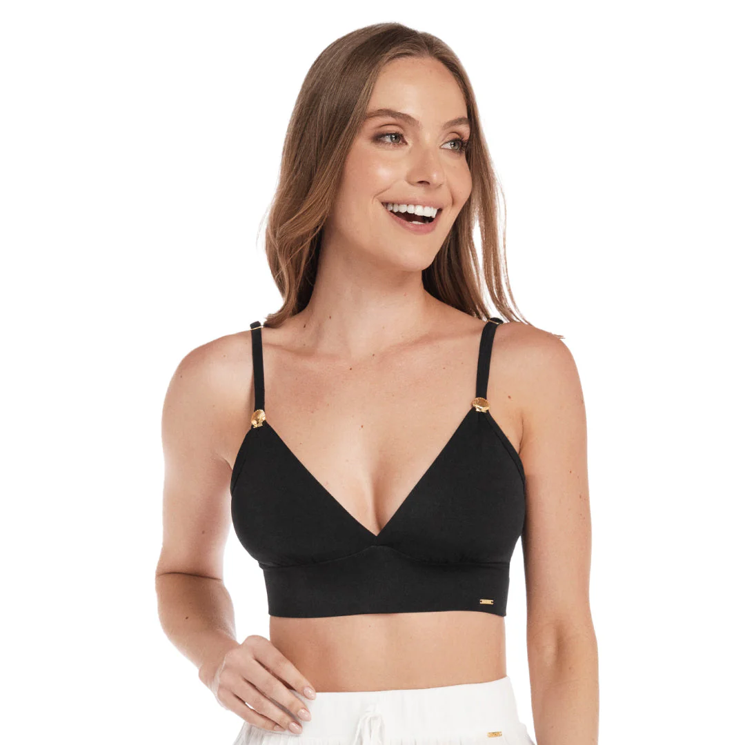 TOP DE VESTIDO DE BAÑO CON CARGADERAS GRADUABLES - Image 3